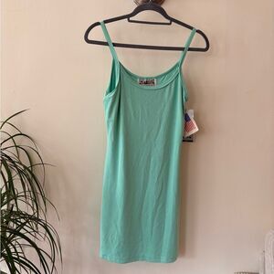 NWT Suzzi Mint Green Sleeveless Dress Size Medium
